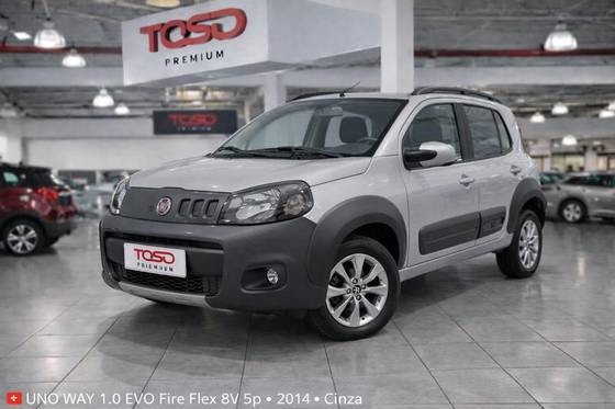 FIAT UNO 1.0 EVO WAY 8V FLEX 4P MANUAL
